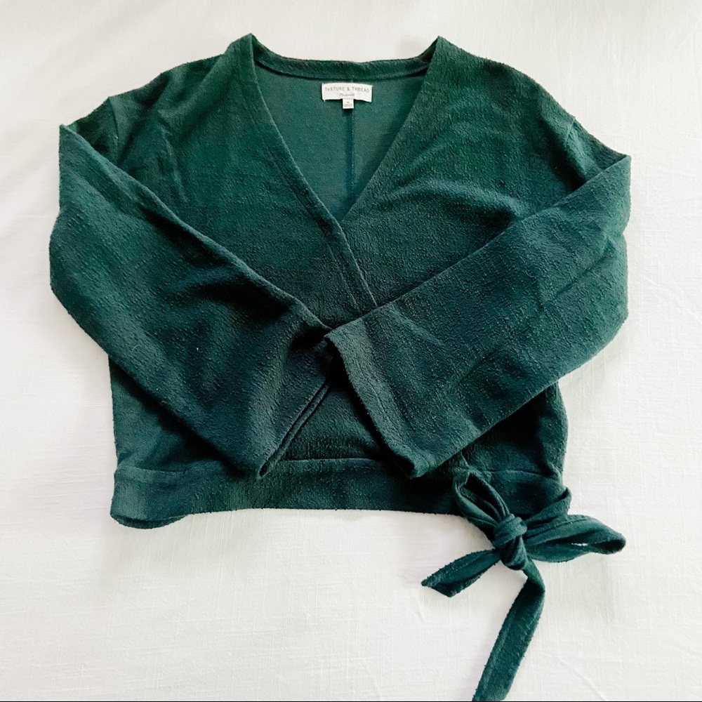 Madewell Long Sleeve Terry Shirt ✨